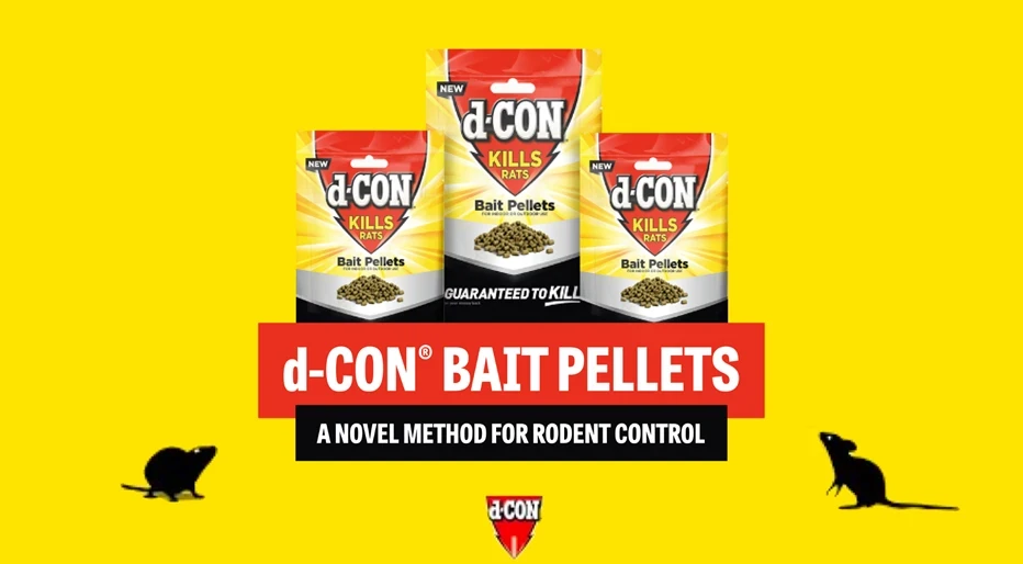 d-con bait pellets, a novel method for rodent control