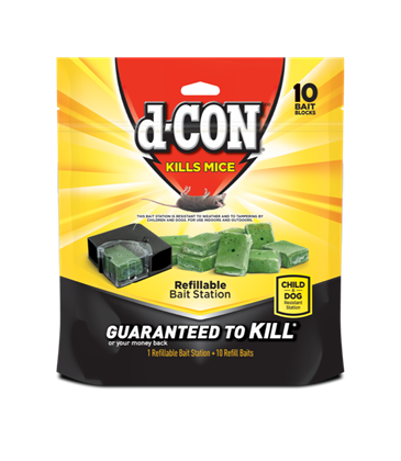 d-CON® Refillable BAIT STATION